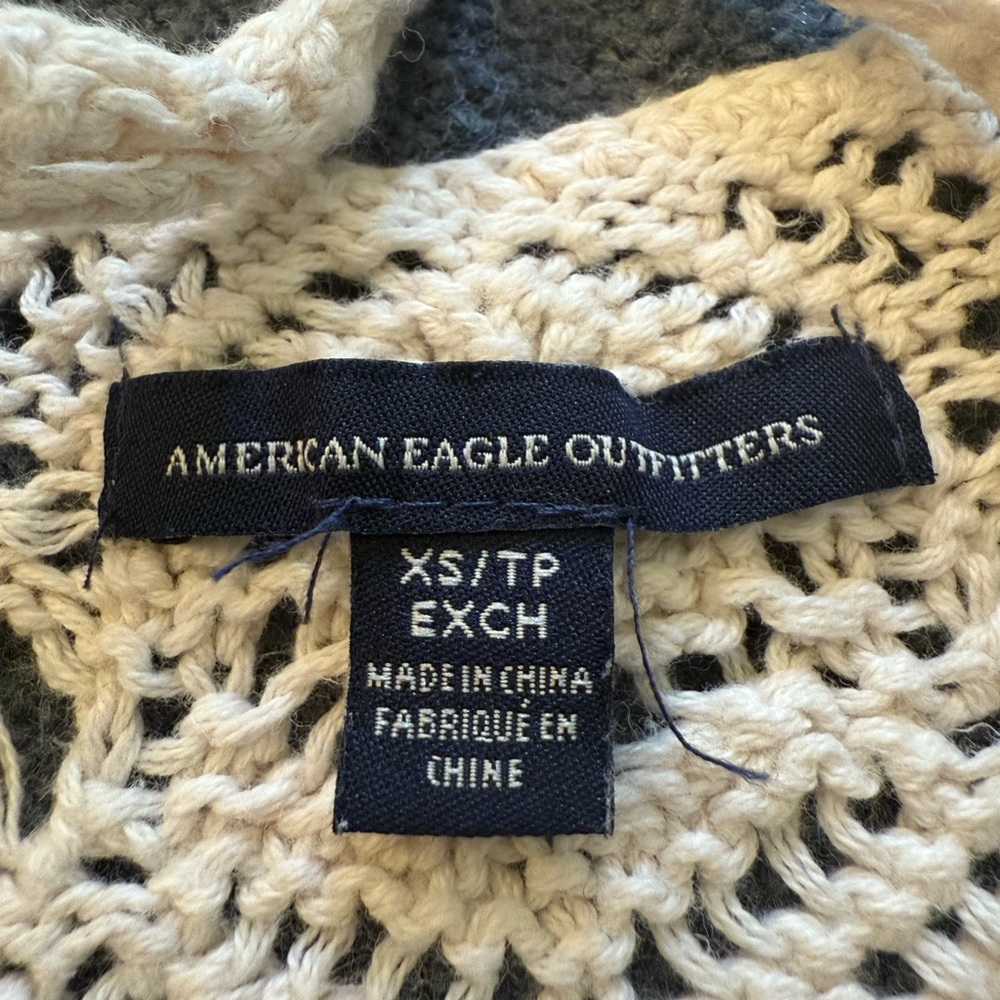 American Eagle Outfitters AEO crochet Tank Top XS boho festival - Picture 7 of 9
